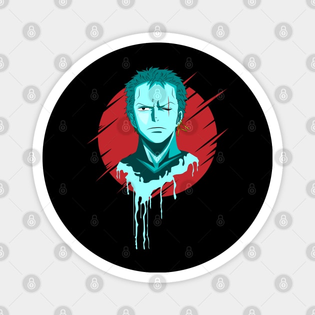 Roronoa Zoro - One Piece Anime Magnet by mounier